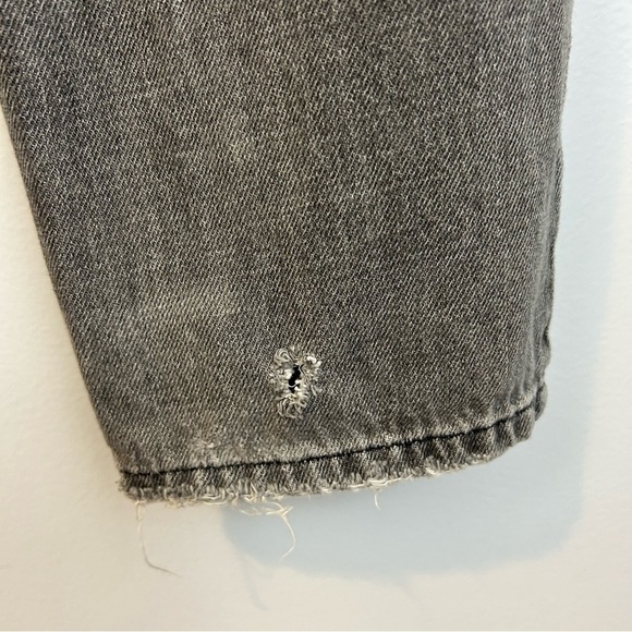 Ba&shHigh Waisted Grey Wide Leg "Lady Jeans Size M - Picture 14 of 14